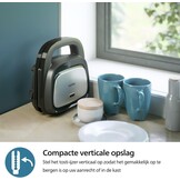 Philips Sandwichmaker 5000-3 Platensets voor Panini & Wafels