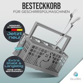 Vaatwasserbesteksmand | Bestekbak Vaatwasser | Universele pasvorm Stevige Vaatwasmand | Vaatrek Vaatwasser - Ideaal voor thuis