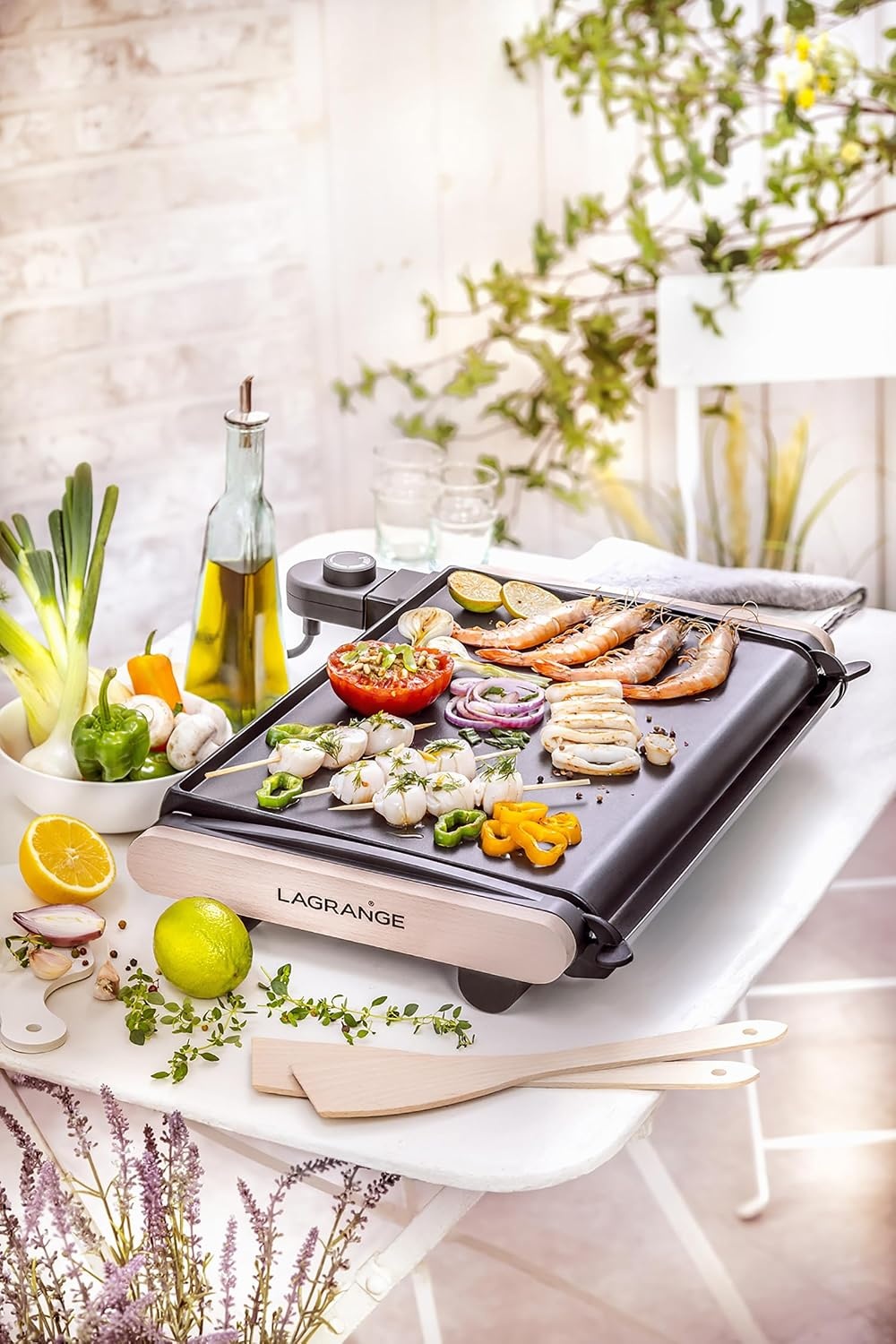Plancha licht hout balans