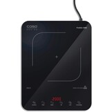 CASO ProSlim 2000 Mobiele inductiekookplaat, 2000 W, inductiekookplaat, 10 vermogens- en temperatuurniveaus, touch, led-display, kookplaat auto-offerherkenning, timer, oververhittingsbeveiliging