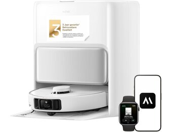 Mova P50Pro Ultra Robotstofzuiger met Flexibele Dweil