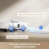 Mova P50Pro Ultra Robotstofzuiger met Flexibele Dweil