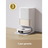 DREAME L40 Ultra Robotstofzuiger met afneembare en optilbare dweil,uitschuifbare en optilbare zijborstel,11.000Pa zuigkracht,65℃ dweil en wasbord zelfreinigend,automatisch legen,automatisch bijvullen