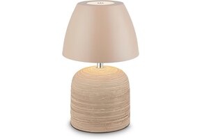Draadloze LED Tafellamp Beige - 33% Korting