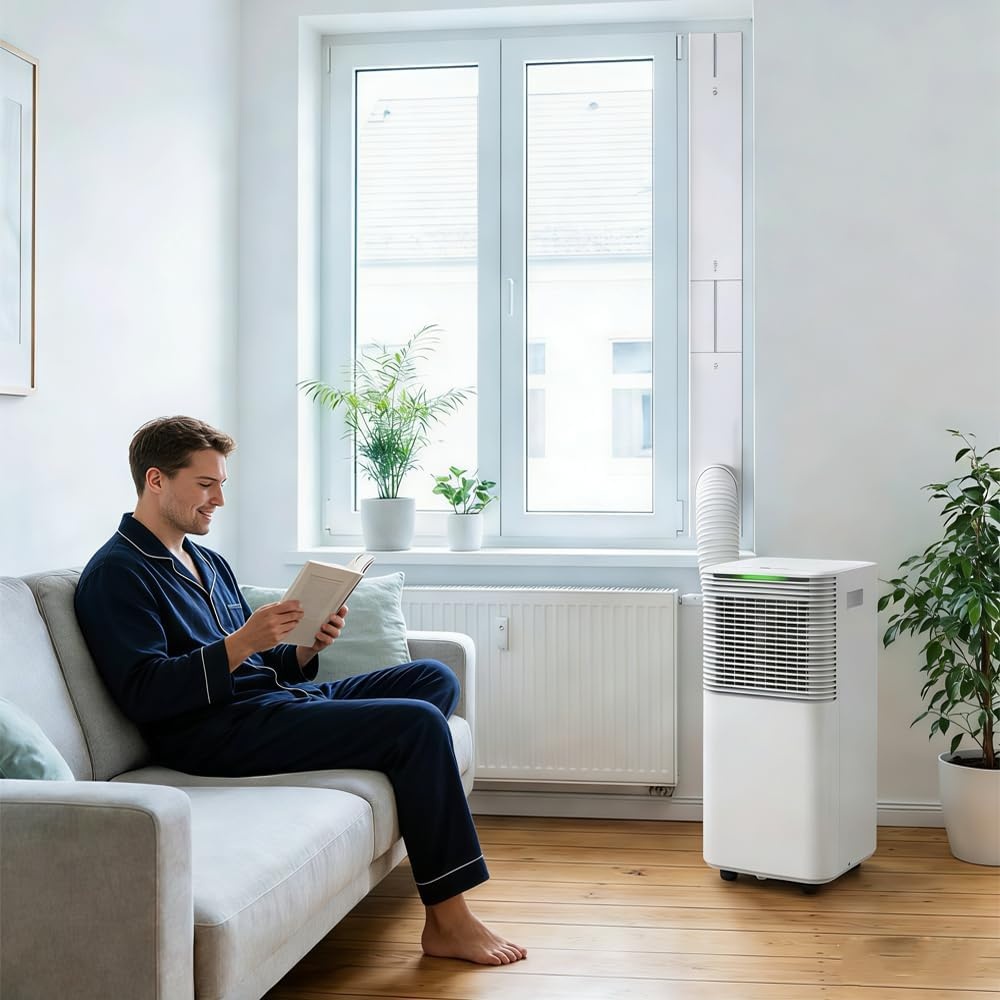 Raamafdichting airconditioningplaat voor mobiele airconditioners, 4 stuks raamairconditioning, afdichtingsset, raamdoorvoer airconditioning, voor airconditioning, afvoerslang 150 mm voor schuiframen