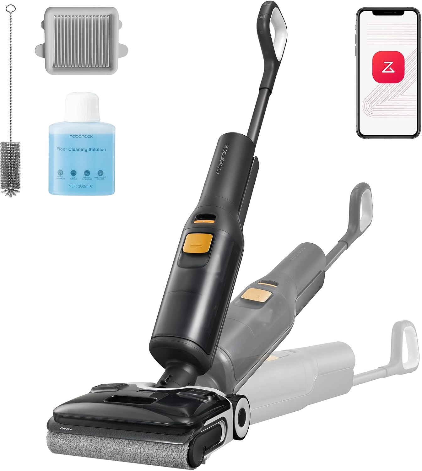 Roborock F25 XT Draadloze Steelstofzuiger en Dweil – 20.000Pa Zuigkracht