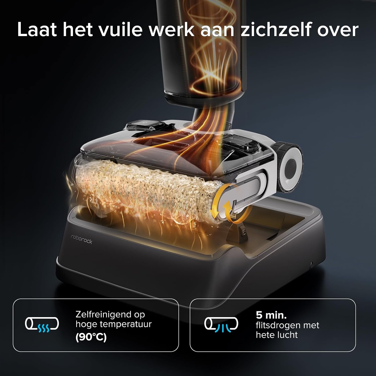 Roborock F25 XT Draadloze Steelstofzuiger en Dweil – 20.000Pa Zuigkracht
