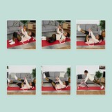 Relaxdays buikspiertrainer, AB-trainer met hoofdkussen, 2 handgrepen, HxBxD: 66 x 71 x 71 cm, voor thuis, roze/zwart