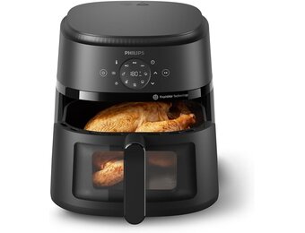 Philips Airfryer 2000 6,2L - RapidAir met kijkvenster - Maat 6.2 L (4-5 Personen)