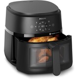 Philips Airfryer 2000 6,2L - RapidAir met kijkvenster - Maat 6.2 L (4-5 Personen)