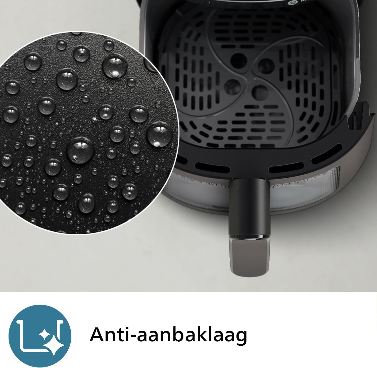 Philips Airfryer 2000 6,2L - RapidAir met kijkvenster - Maat 6.2 L (4-5 Personen)