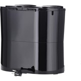 Severin Duo filterkoffiezetapparaat met thermoskan, koffiezetapparaat voor maximaal 16 kopjes, aantrekkelijke filtermachine met 2 thermoskannen, zwart, KA 9315