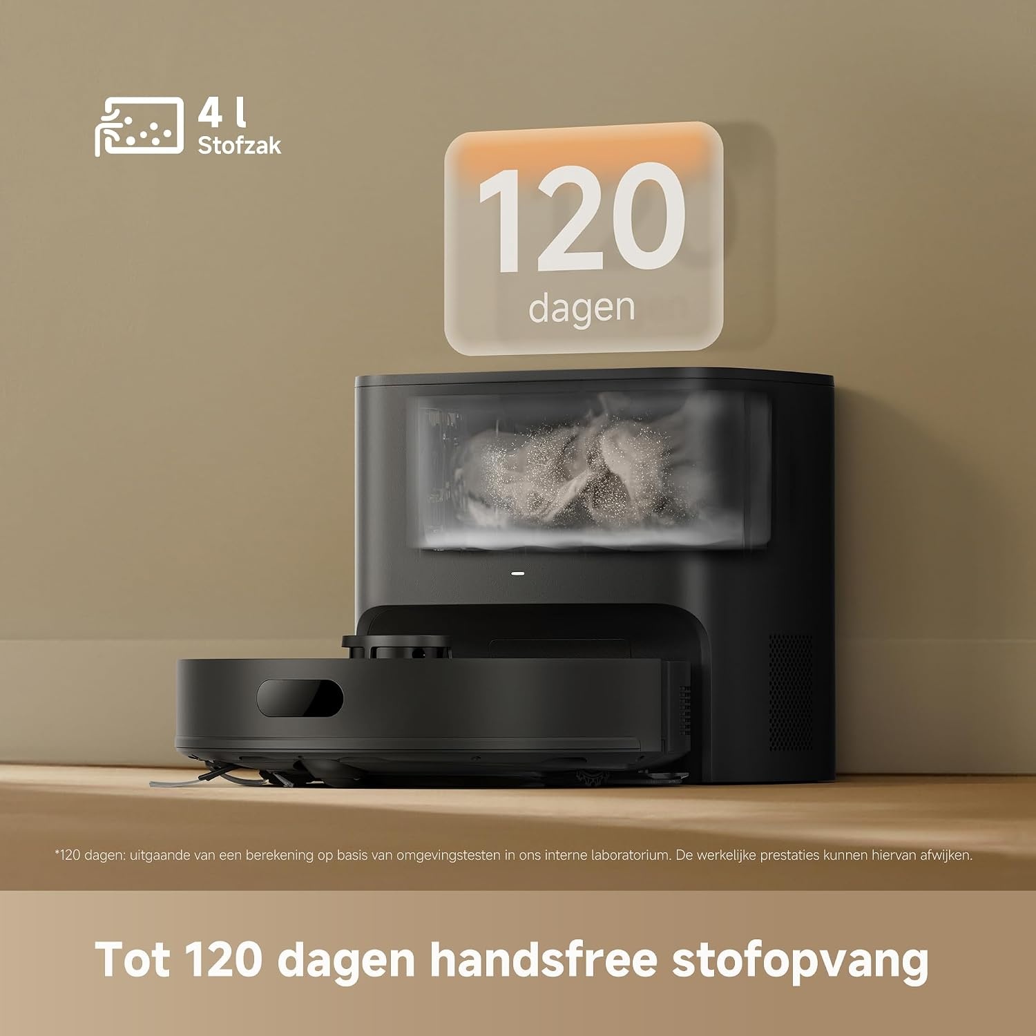 DREAME D20 Air Plus robotstofzuiger met 20.000 Pa zuigkracht