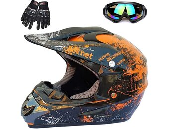 ZJRA Kinderhelm voor motor en sport - Maat S - Kleur 11