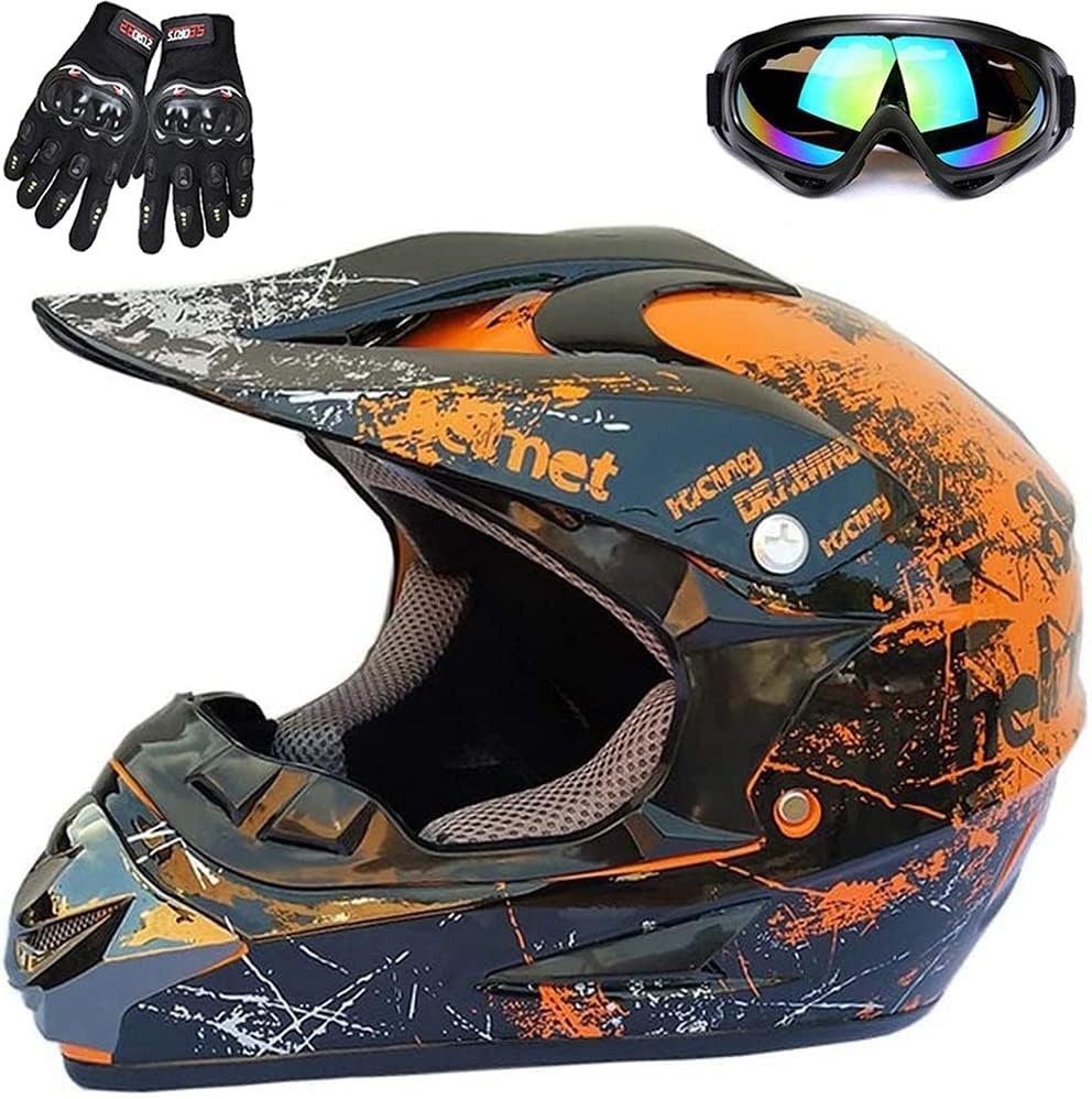 ZJRA Kinderhelm voor motor en sport - Maat S - Kleur 11