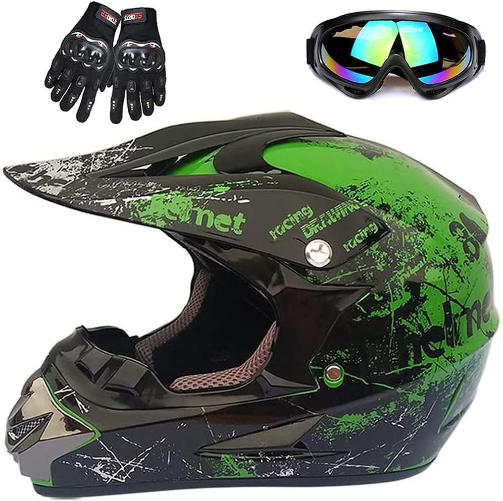 ZJRA Kinderhelm voor motor en sport - Maat S - Kleur 11