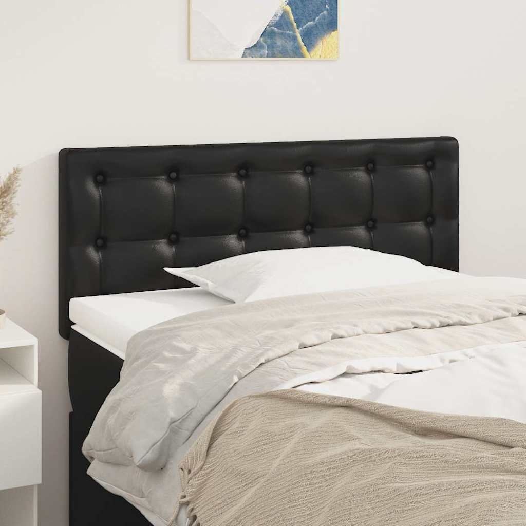 vidaXL Hoofdbord 100x5x78/88 cm Kunstleer Zwart (51% korting)