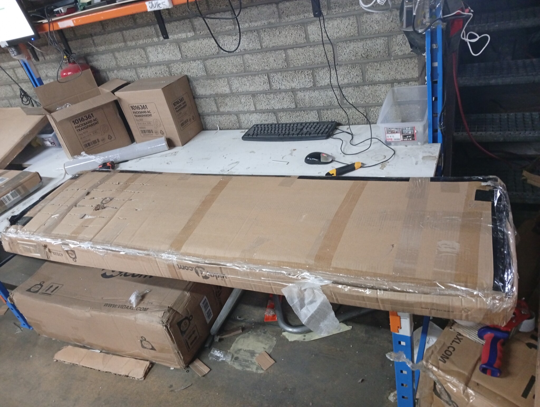 VidaXL Tuinberging Staal Antraciet 204x132x186 cm - 60% Korting