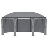 VidaXL Prieel Antraciet 520x349cm - 60% Korting