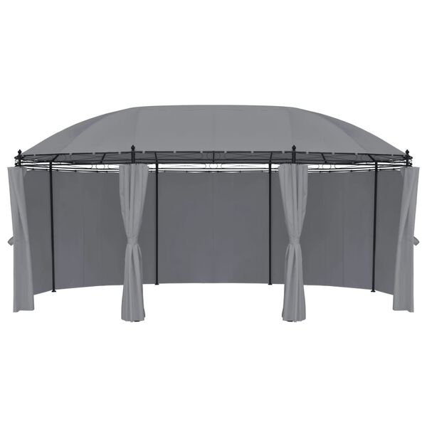 VidaXL Prieel Antraciet 520x349cm - 60% Korting