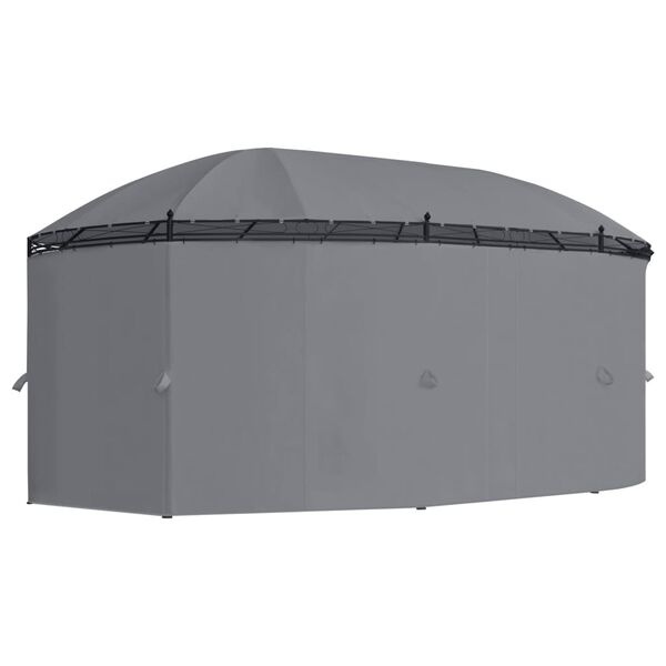 VidaXL Prieel Antraciet 520x349cm - 60% Korting