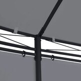 VidaXL Prieel Antraciet 520x349cm - 60% Korting