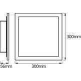 OSRAM Planon Plus LED Paneel 30x30cm - Slim & Instelbaar Wit Licht - 33% Korting