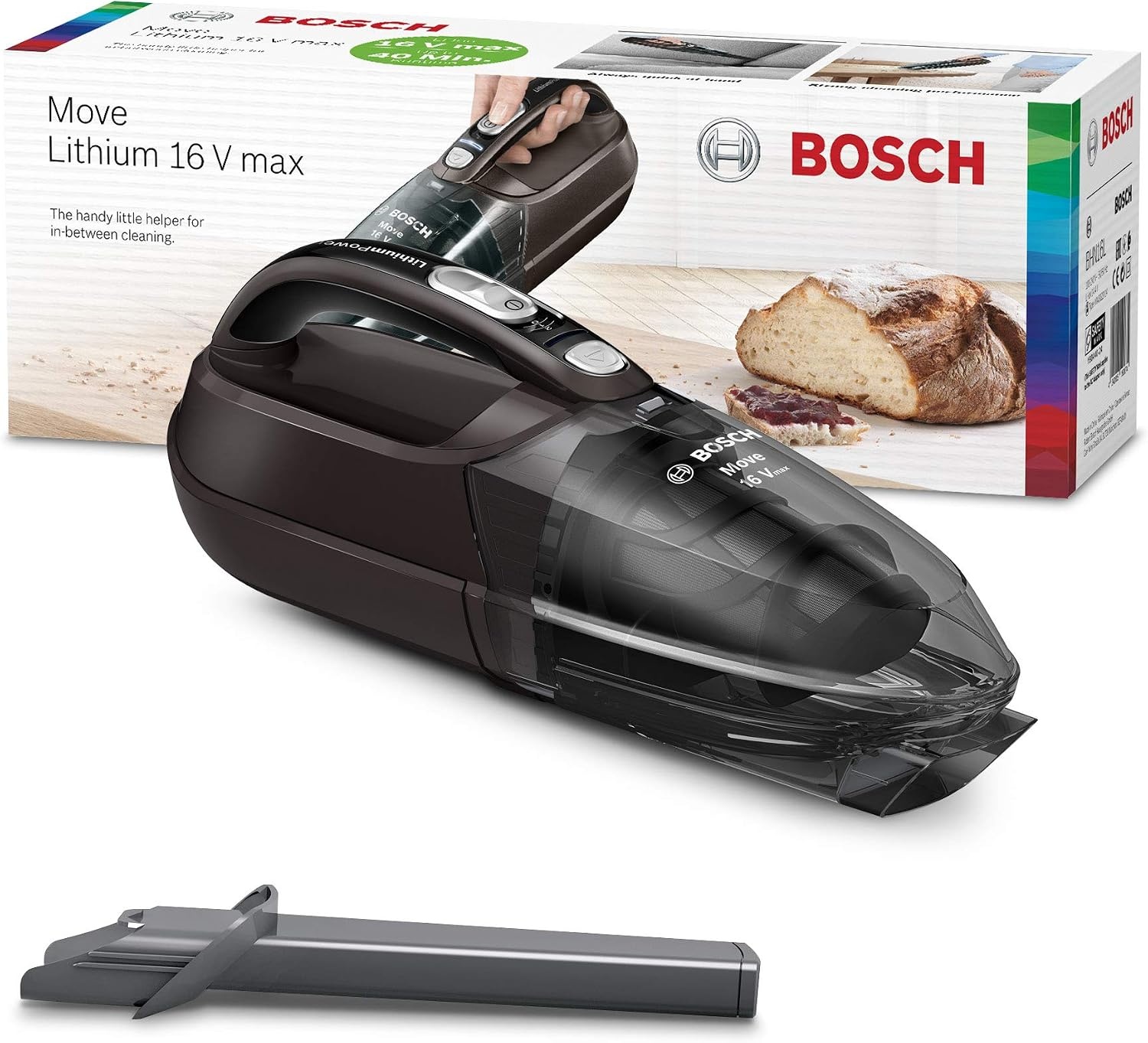 Bosch Handstofzuiger Move Lithium 16V | 34% Korting