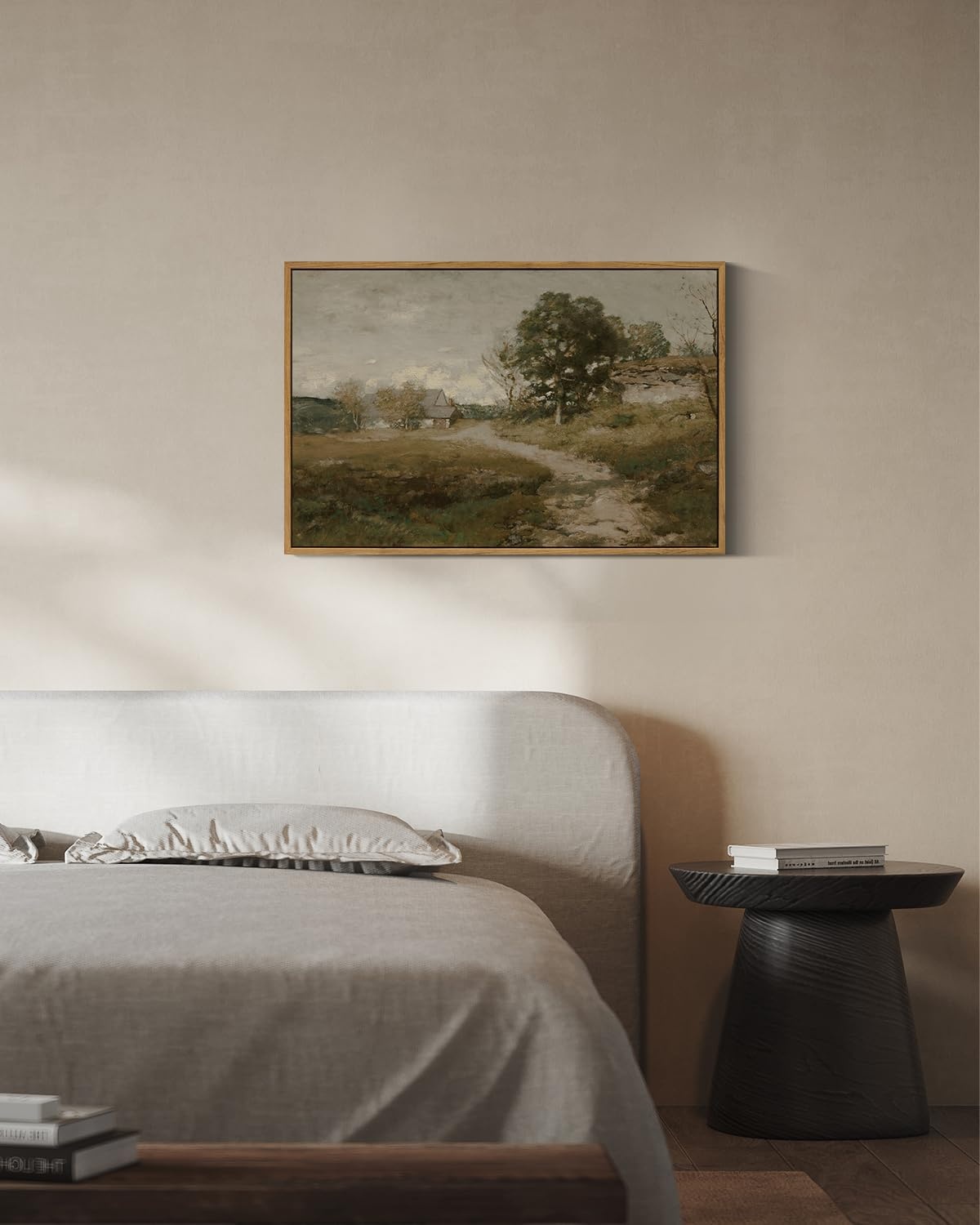 Vintage Canvas Kunst 'Arkville Landschap' - 56% Korting - 60x40cm