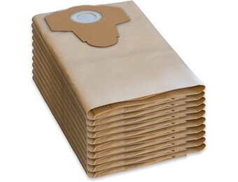 Parkside Stofzuigerzakken (10 stuks) voor Nat-Droogzuiger - 31% Korting!