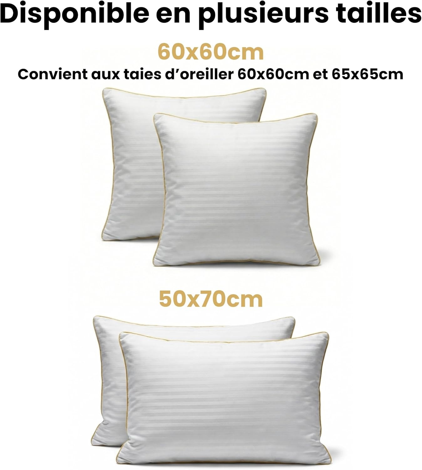 Panteka Hotelkussens 50x70cm (2 stuks) - 32% Korting