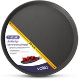 Rond Antislip Dienblad Zwart 28cm - 37% Korting