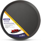 Rond Antislip Dienblad Zwart 28cm - 37% Korting
