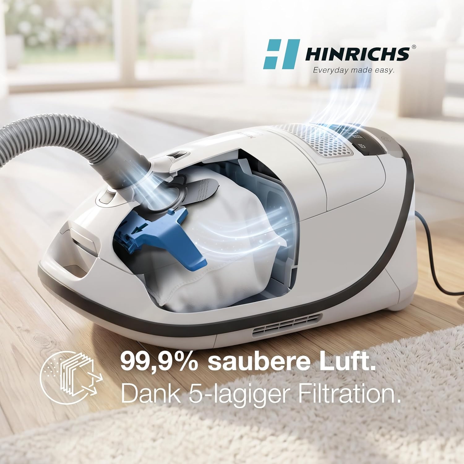 Stofzuigerzakken Hinrichs Type G/N (16 stuks) - Ruime voorraad!