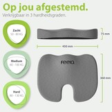 Ergonomisch Zitkussen Feela: Pijnverlichting & Betere Houding - 33% Korting