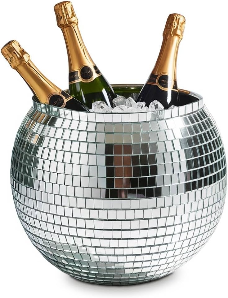 55% Korting: Disco Bal IJsemmer - 11L Zilver - Feestelijke Koeling