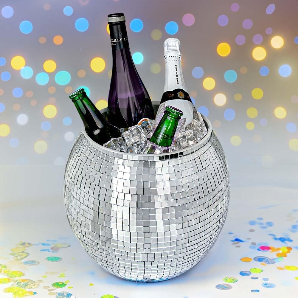 55% Korting: Disco Bal IJsemmer - 11L Zilver - Feestelijke Koeling