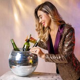 55% Korting: Disco Bal IJsemmer - 11L Zilver - Feestelijke Koeling