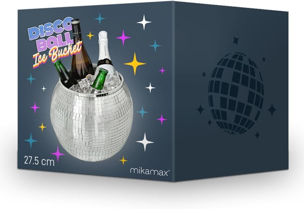 55% Korting: Disco Bal IJsemmer - 11L Zilver - Feestelijke Koeling