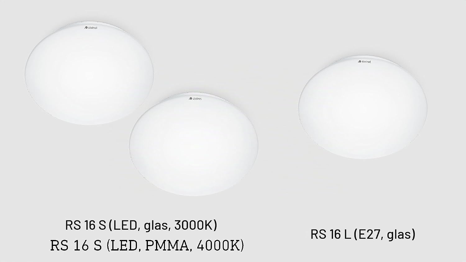Steinel LED Plafondlamp met HF-sensor, 28cm Wit - 33% Korting