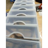 Iris Ohyama Ladekast Organizer Zwart - 8 Laden, 58% Korting!