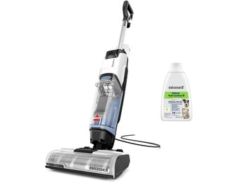 BISSELL CrossWave Edge Nat & Droog Stofzuiger - Zwart/Wit (34% Korting)