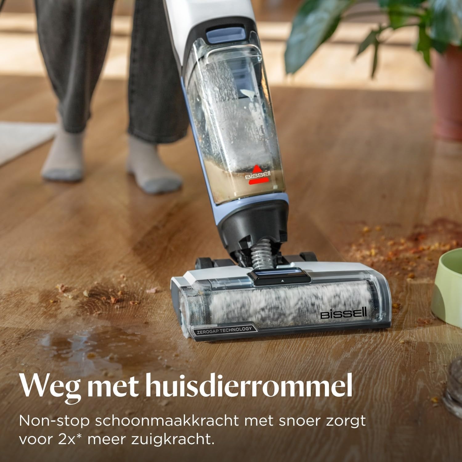 BISSELL CrossWave Edge Nat & Droog Stofzuiger - Zwart/Wit (34% Korting)