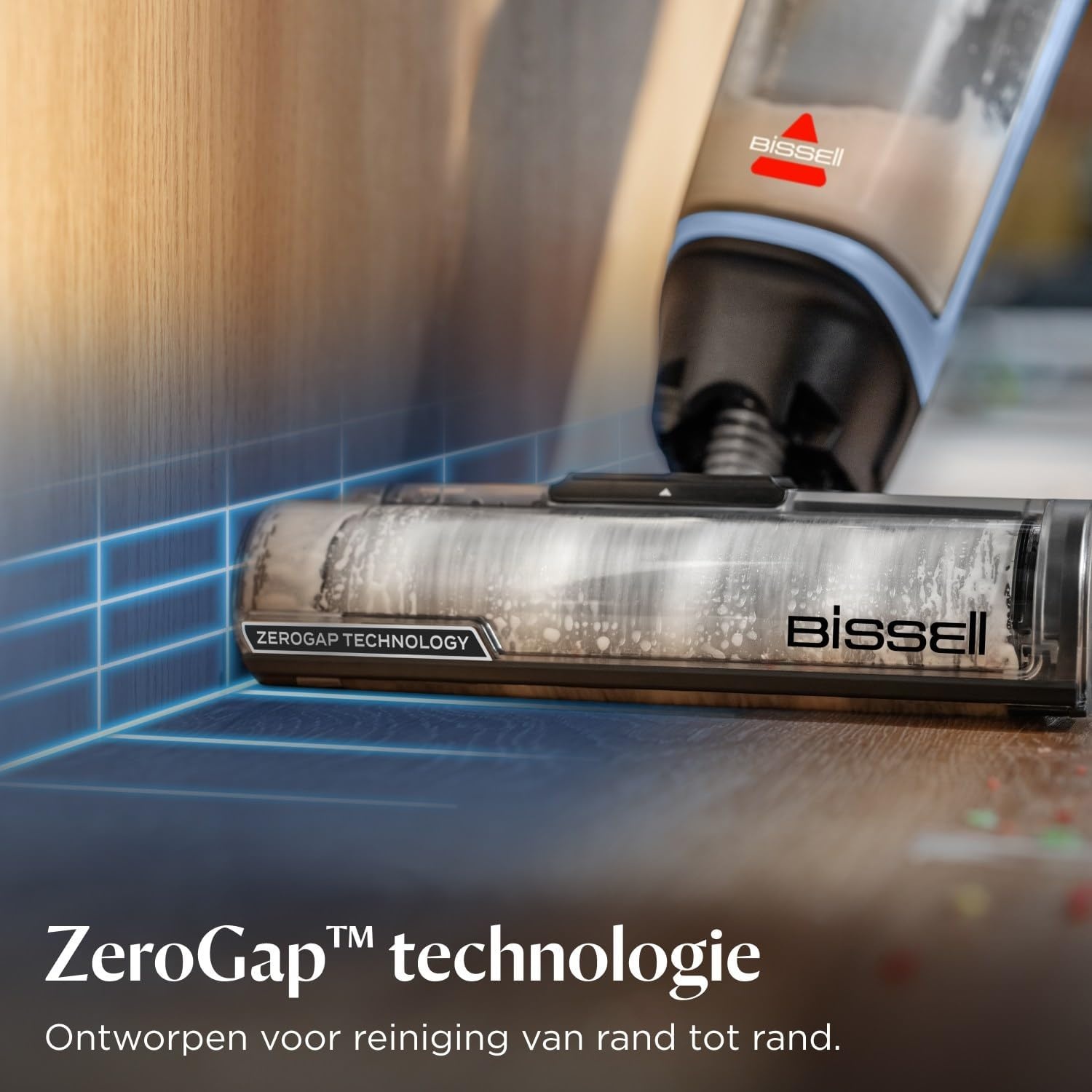 BISSELL CrossWave Edge Nat & Droog Stofzuiger - Zwart/Wit (34% Korting)