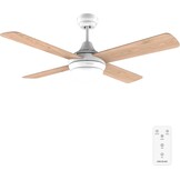 Plafondventilator met LED & Afstandsbediening - 106 cm Houtkleur - 34% Korting