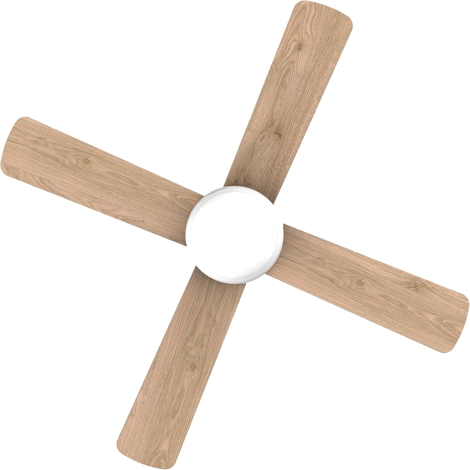 Plafondventilator met LED & Afstandsbediening - 106 cm Houtkleur - 34% Korting