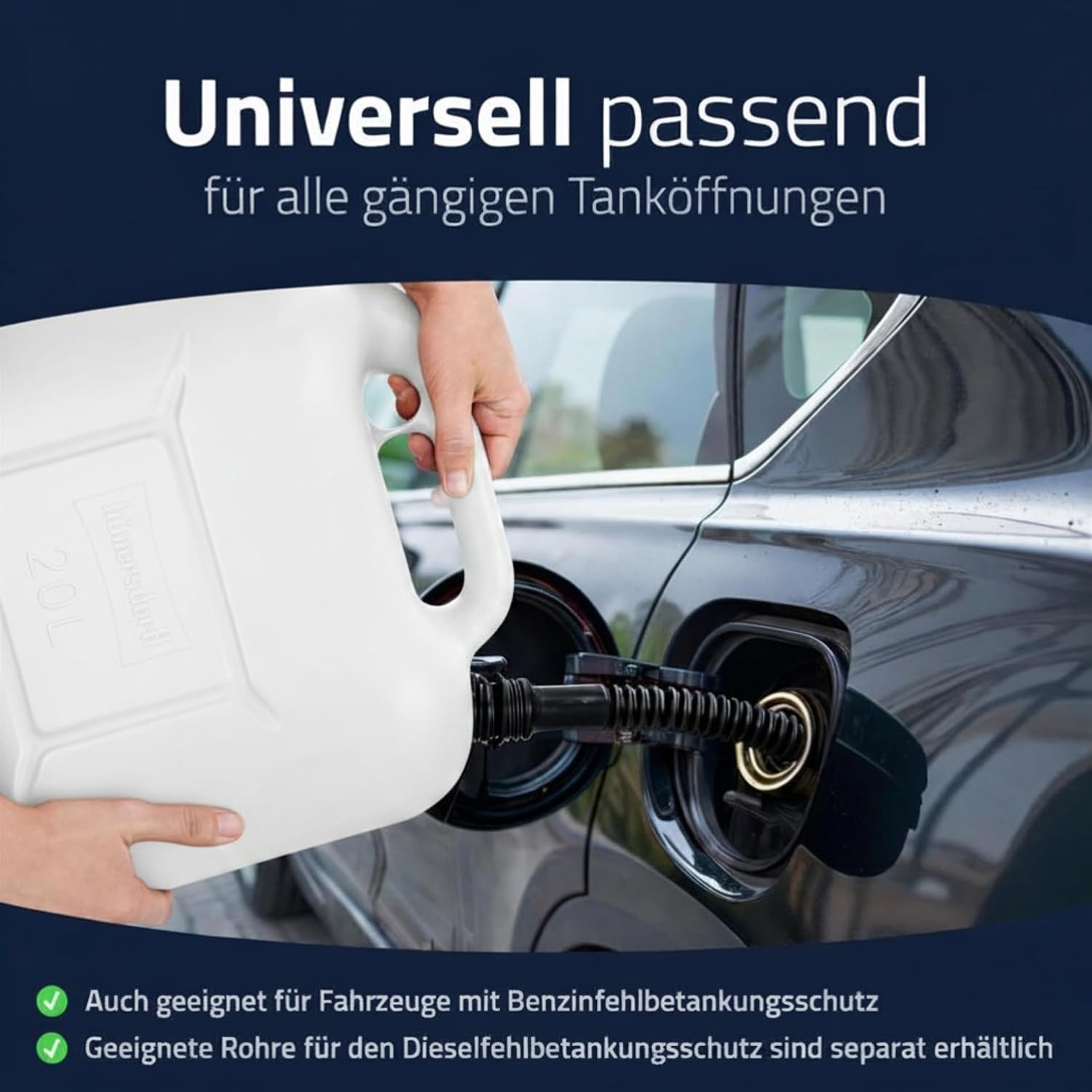Hünersdorff Brandstofkanister 20L - Veilig en Duurzaam