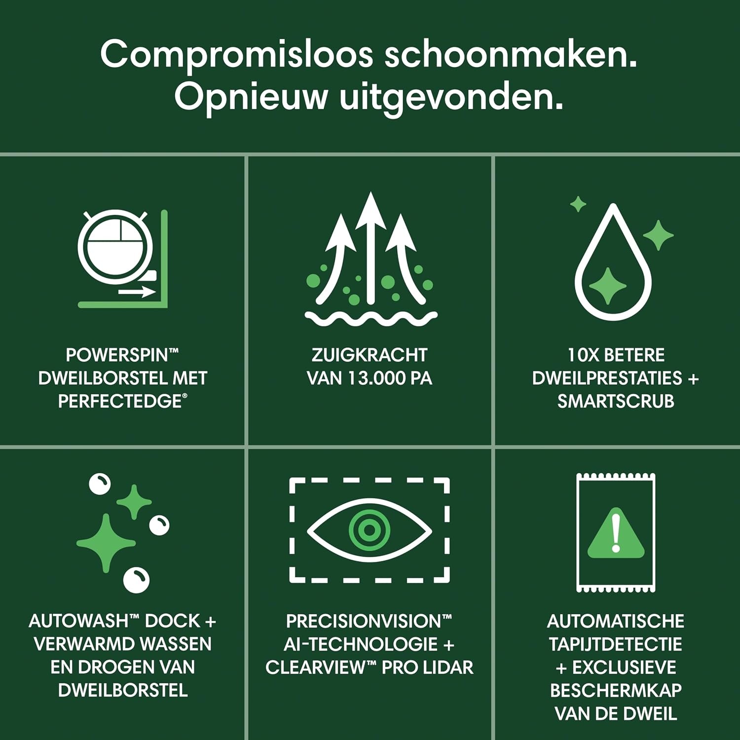 iRobot Roomba Max 705 Combo robotstofzuiger met dweil + AutoWash Dock: uitschuifbare zelfreinigende dweilborstel, dweilklep, dubbele borstels, zelflegend, warm wassen/drogen, obstakelvermijding, LiDAR