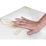DUÉRMETE ONLINE Traagschuim Kussen met Aloë Vera - Wit - 90 x 40 cm