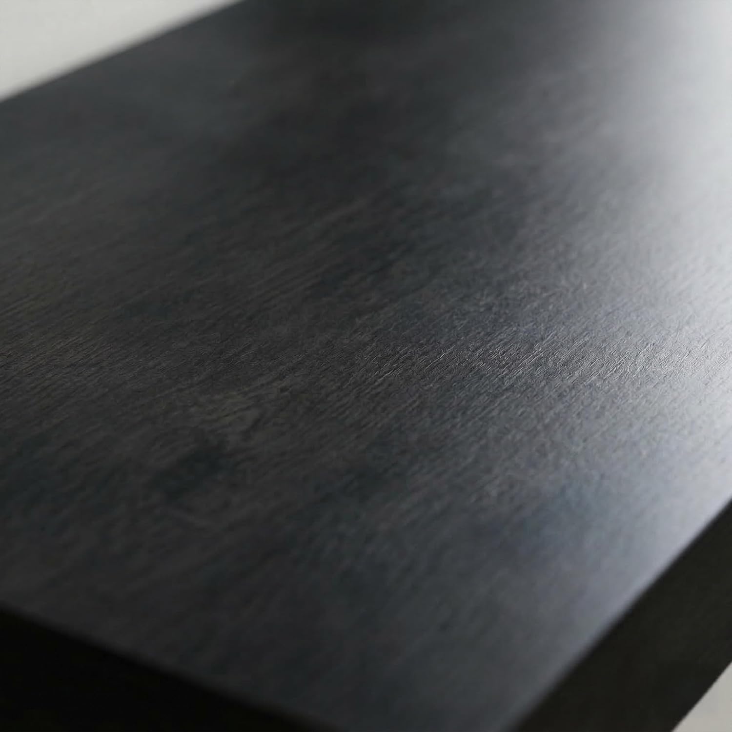 Wandplank Set 3 Zwart Houtlook - 50x23 cm - 51% Korting